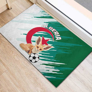 Support Les Fennecs - Algeria Football Rubber Doormat