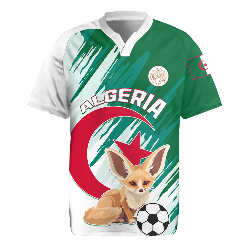 Support Les Fennecs - Algeria Football Rugby Jersey