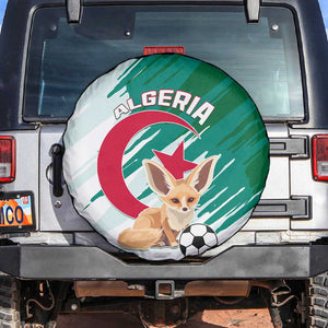 Support Les Fennecs - Algeria Football Spare Tire Cover