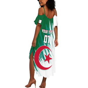 Support Les Fennecs - Algeria Football Summer Maxi Dress