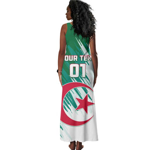 Support Les Fennecs - Algeria Football Tank Maxi Dress