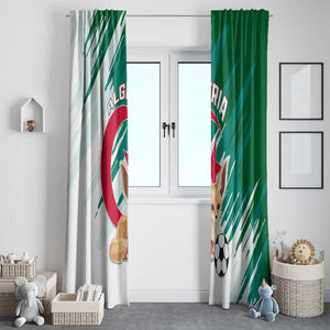 Support Les Fennecs - Algeria Football Window Curtain