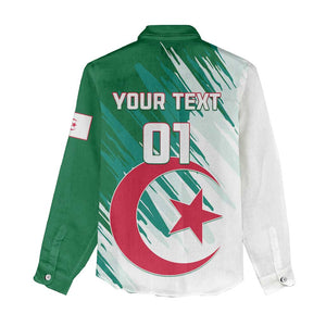 Support Les Fennecs - Algeria Football Women Casual Shirt