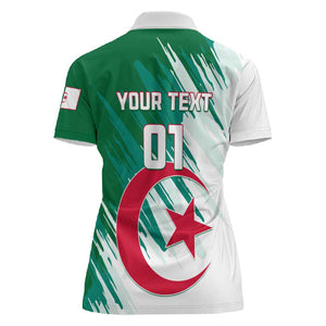 Support Les Fennecs - Algeria Football Women Polo Shirt