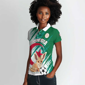 Support Les Fennecs - Algeria Football Women Polo Shirt