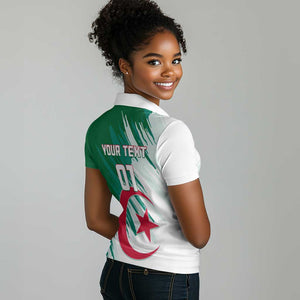 Support Les Fennecs - Algeria Football Women Polo Shirt