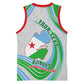 Custom Djibouti Independence Day Basketball Jersey - June 27, Jabuuti Emblem with Islamic Pattern LT01