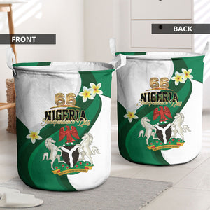Nigeria Independence Day Laundry Basket Proud Nigerian