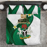 Nigeria Independence Day Bedding Set Proud Nigerian