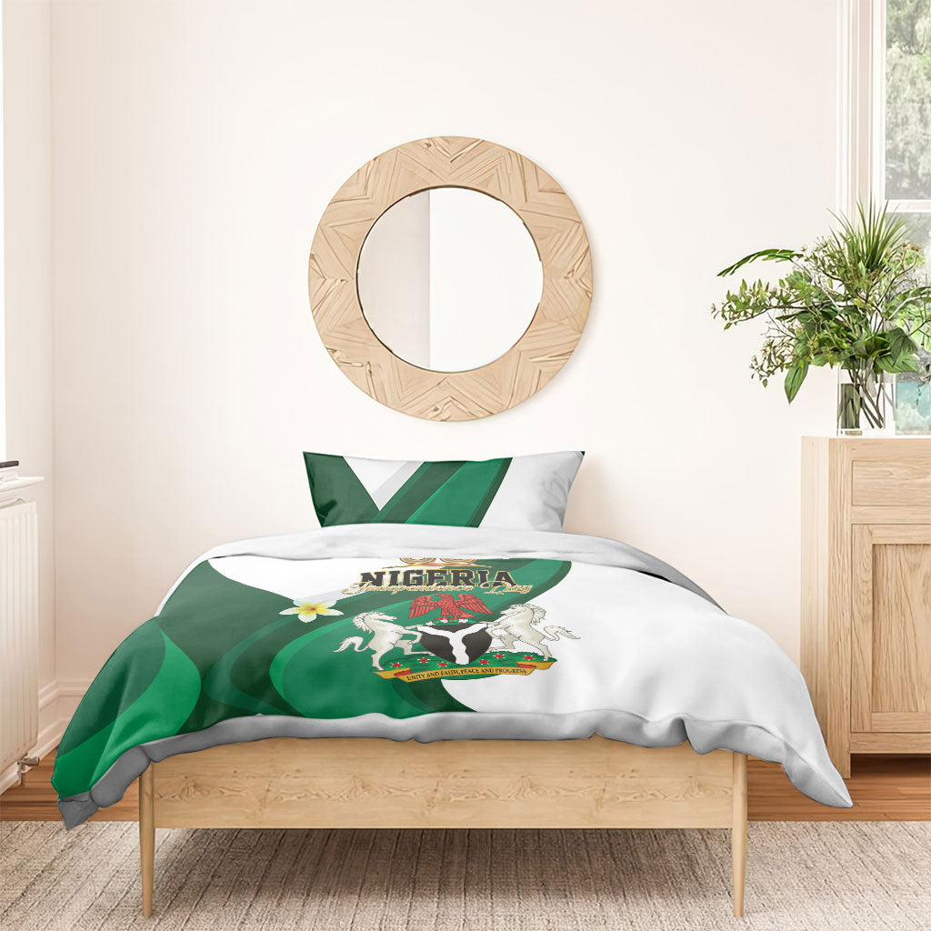 Nigeria Independence Day Bedding Set Proud Nigerian