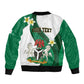 Personalised Nigeria Independence Day Bomber Jacket Proud Nigerian