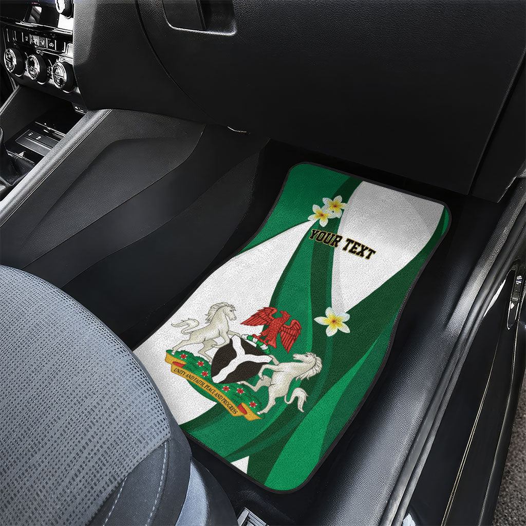 Personalised Nigeria Independence Day Car Mats Proud Nigerian