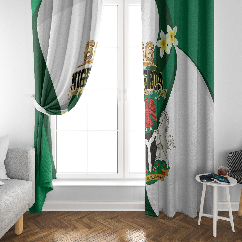 Nigeria Independence Day Window Curtain Proud Nigerian