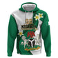 Personalised Nigeria Independence Day Zip Hoodie Proud Nigerian