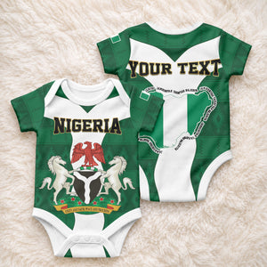 Personalised Nigeria Baby Onesie Naija In My Heart