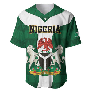 Personalised Nigeria Baseball Jersey Naija In My Heart