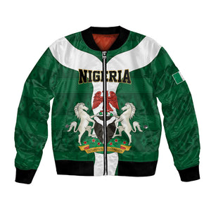 Personalised Nigeria Bomber Jacket Naija In My Heart