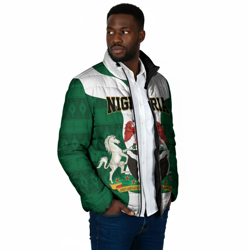 Personalised Nigeria Padded Jacket Naija In My Heart