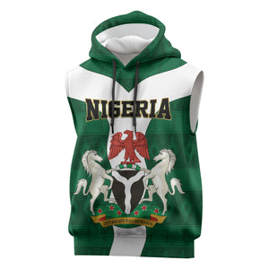 Personalised Nigeria Sleeveless Hoodie Naija In My Heart