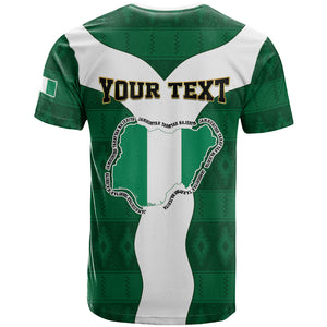 Personalised Nigeria T shirt Naija In My Heart