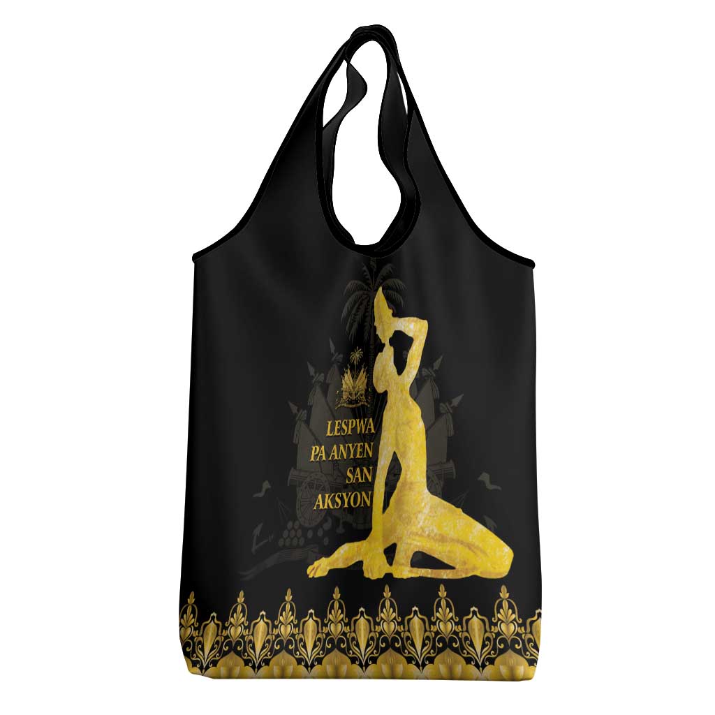 Haiti Neg Marron Grocery Bag Lespwa pa anyen san aksyon - Gold