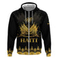 Haiti Neg Marron Hoodie Lespwa pa anyen san aksyon - Gold