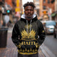 Haiti Neg Marron Hoodie Lespwa pa anyen san aksyon - Gold