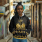 Haiti Neg Marron Hoodie Lespwa pa anyen san aksyon - Gold