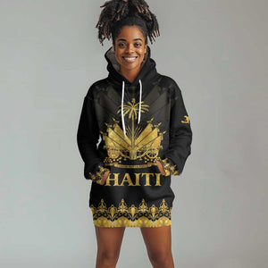 Haiti Neg Marron Hoodie Dress Lespwa pa anyen san aksyon - Gold