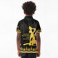 Haiti Neg Marron Kid Polo Shirt Lespwa pa anyen san aksyon - Gold