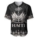 Haiti Neg Marron Baseball Jersey Hope is Nothing Without Action - Silver