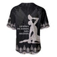Haiti Neg Marron Baseball Jersey Hope is Nothing Without Action - Silver