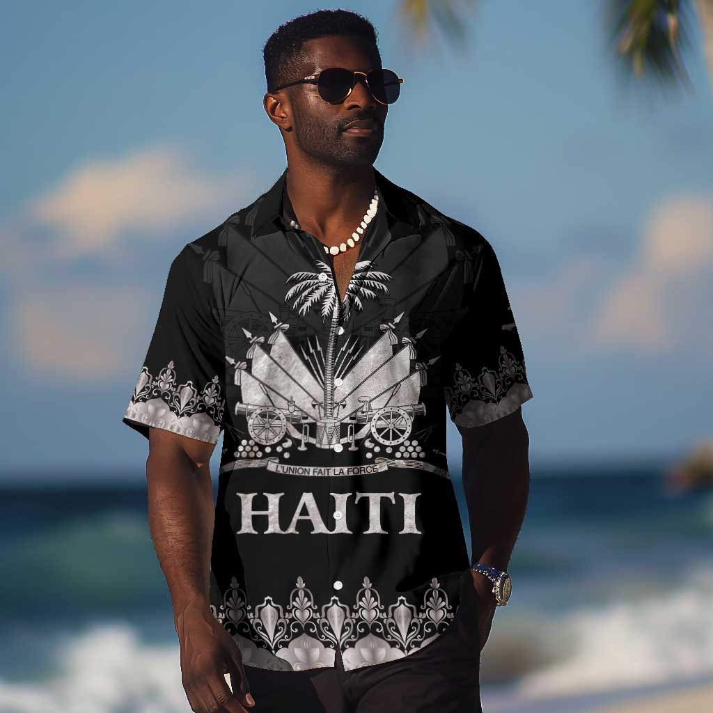 Haiti Neg Marron Hawaiian Shirt Hope is Nothing Without Action - Silver