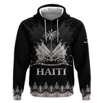 Haiti Neg Marron Hoodie Hope is Nothing Without Action - Silver