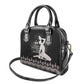 Haiti Neg Marron Shoulder Handbag Hope is Nothing Without Action - Silver
