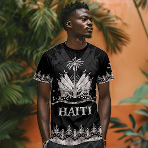 Haiti Neg Marron T shirt Hope is Nothing Without Action - Silver