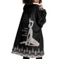Haiti Neg Marron Wearable Blanket Hoodie Hope is Nothing Without Action - Silver