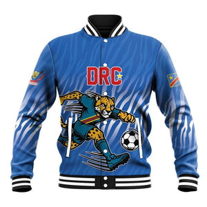 Custom Football 2026 DR Congo Leopards Baseball Jacket Warriors of the Equator