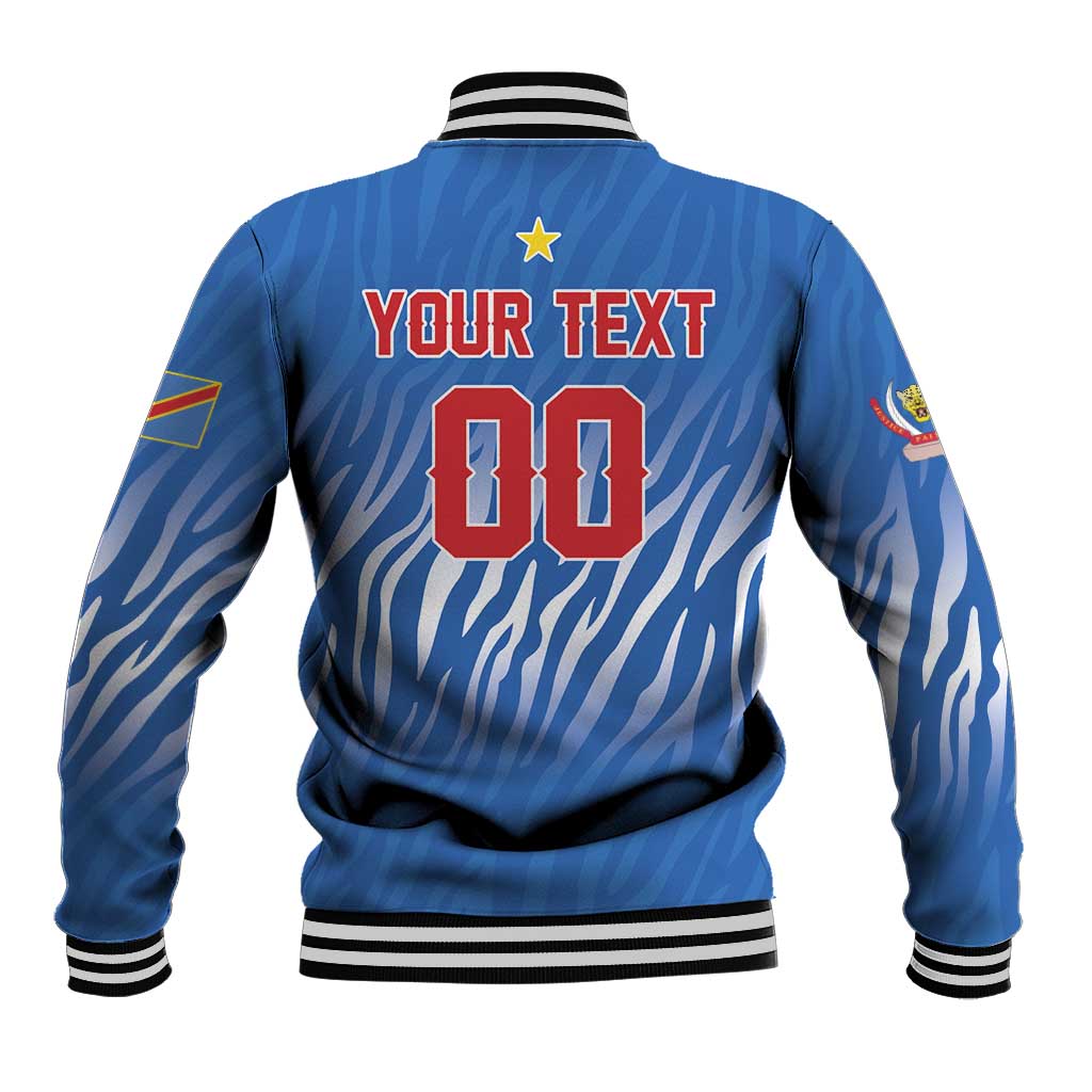 Custom Football 2026 DR Congo Leopards Baseball Jacket Warriors of the Equator