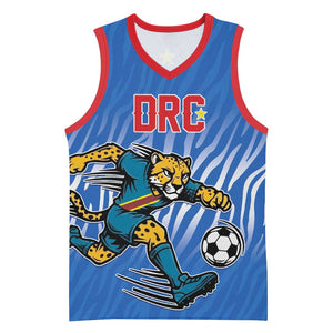 Custom Football 2026 DR Congo Leopards Basketball Jersey Warriors of the Equator