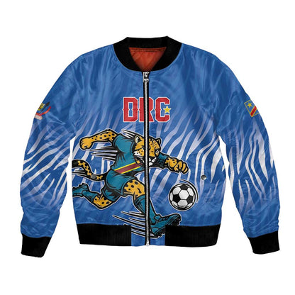 Custom Football 2026 DR Congo Leopards Bomber Jacket Warriors of the Equator