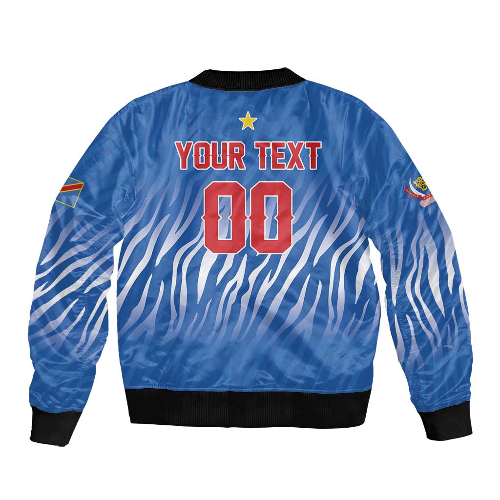 Custom Football 2026 DR Congo Leopards Bomber Jacket Warriors of the Equator