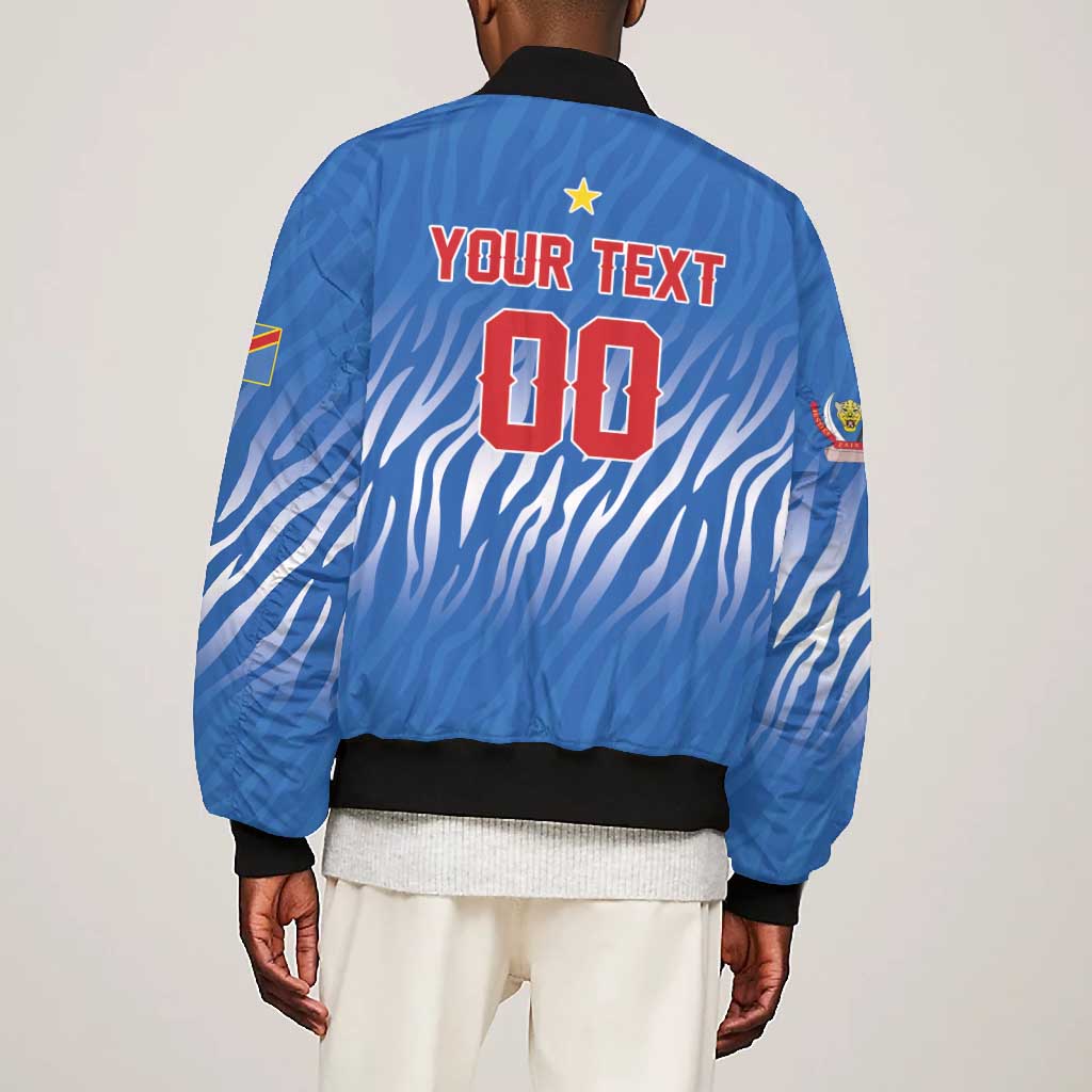 Custom Football 2026 DR Congo Leopards Bomber Jacket Warriors of the Equator