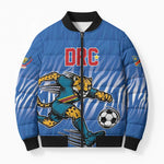 Custom Football 2026 DR Congo Leopards Bomber Puffer Jacket Warriors of the Equator