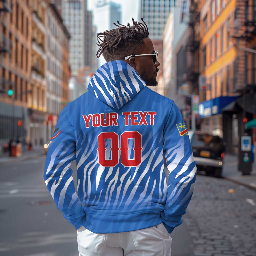 Custom Football 2026 DR Congo Leopards Hoodie Warriors of the Equator