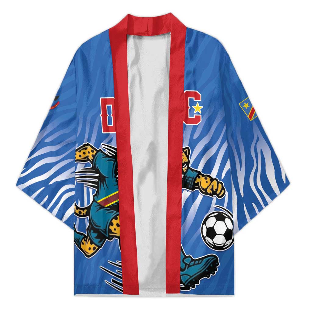 Custom Football 2026 DR Congo Leopards Kimono Warriors of the Equator