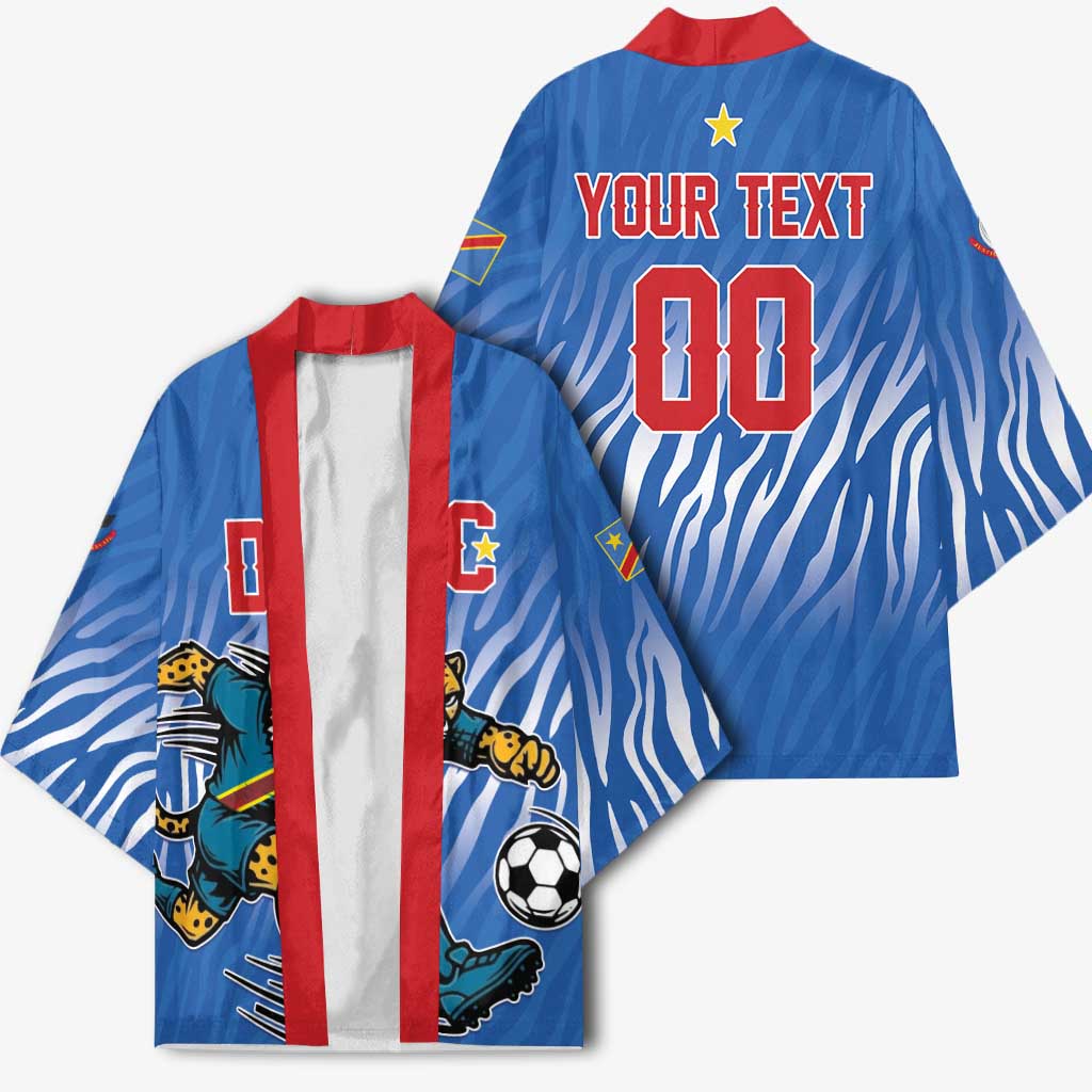 Custom Football 2026 DR Congo Leopards Kimono Warriors of the Equator