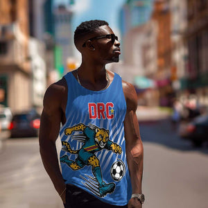 Custom Football 2026 DR Congo Leopards Men Tank Top Warriors of the Equator