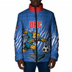 Custom Football 2026 DR Congo Leopards Padded Jacket Warriors of the Equator