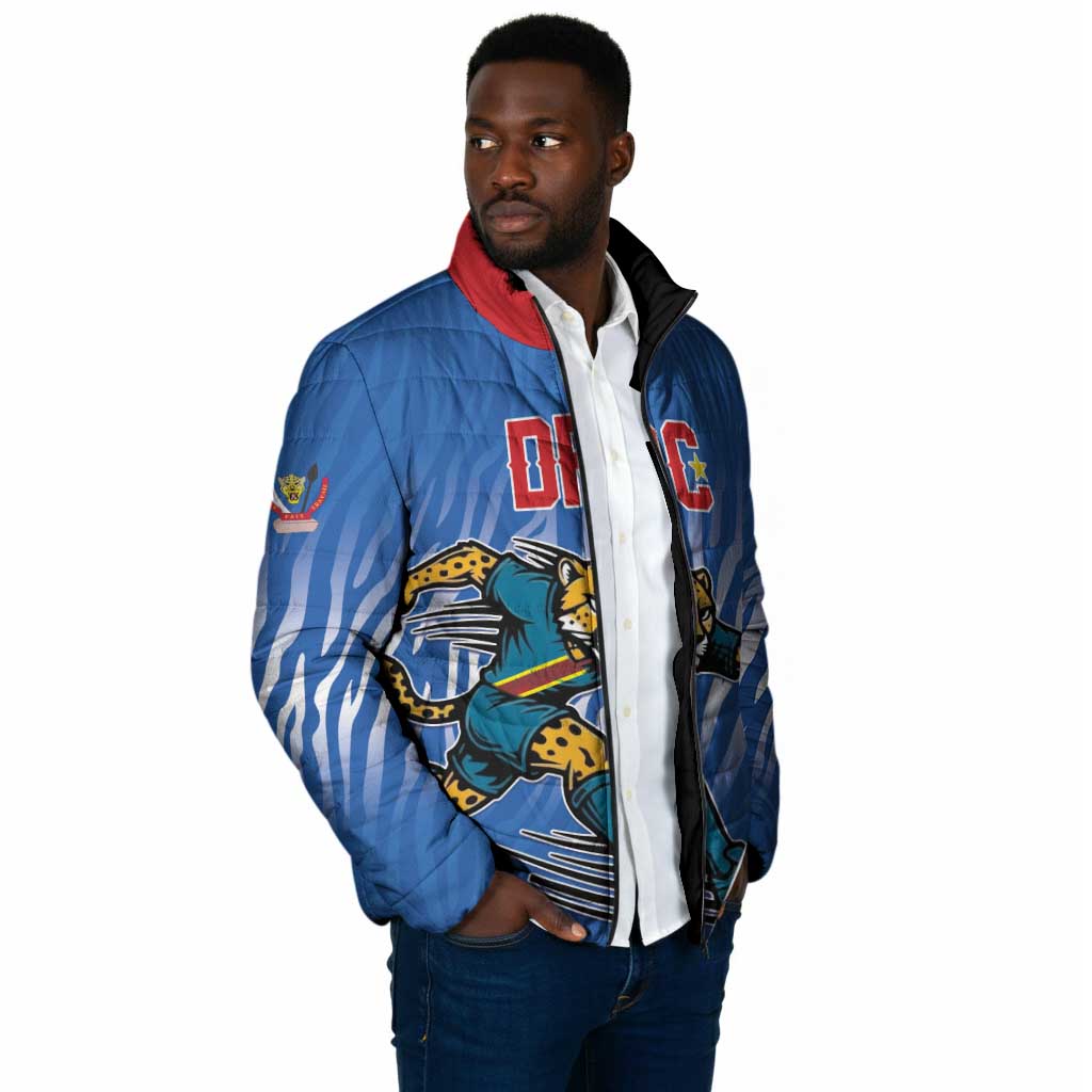 Custom Football 2026 DR Congo Leopards Padded Jacket Warriors of the Equator